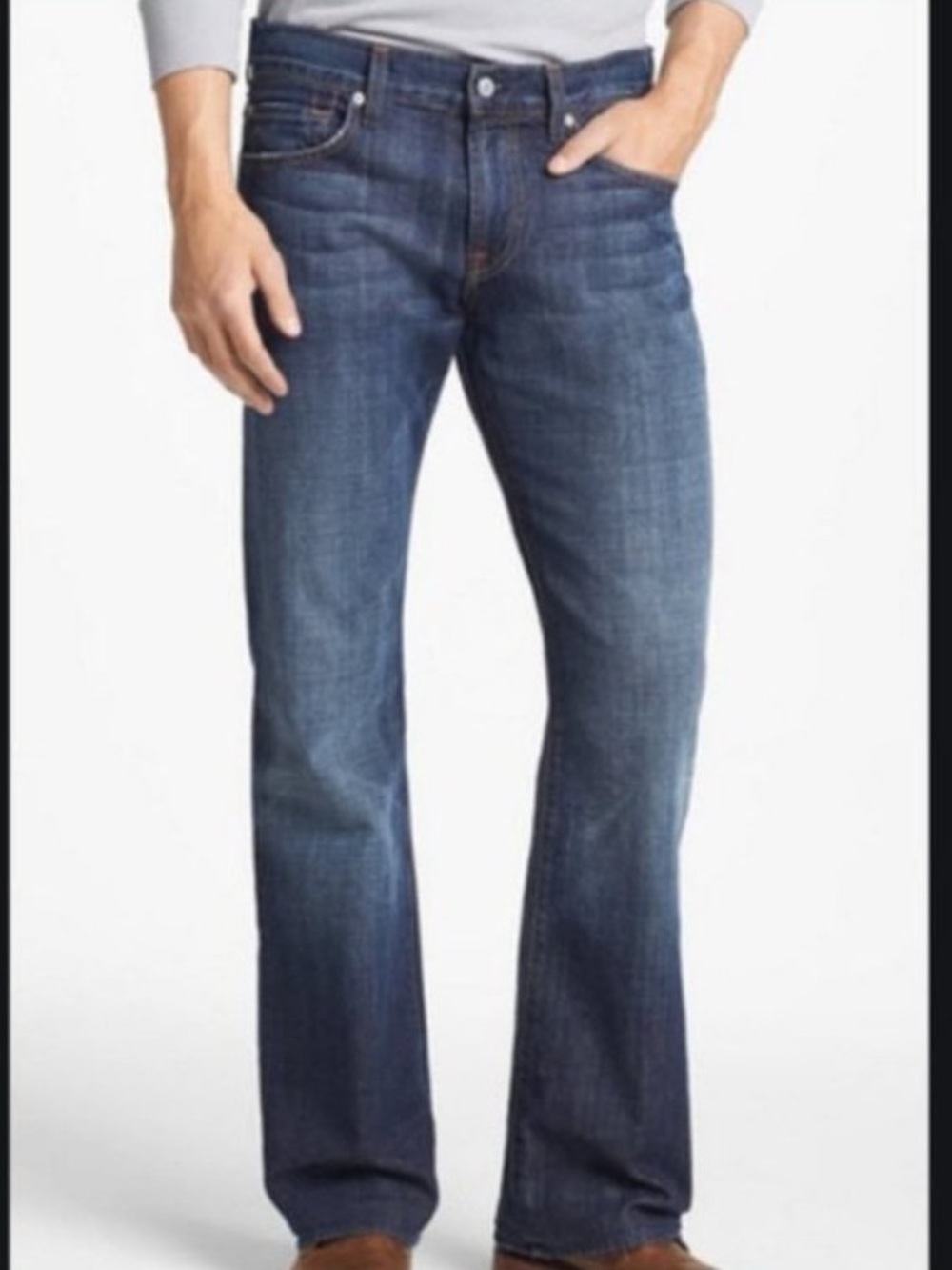 7 for all mankind - Jeans, Men’s, Bootcut, Blue, Size 29